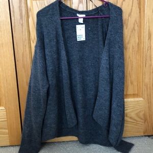 H&M heather gray sweater